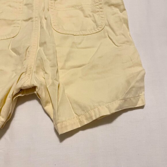 Vintage Baby Gap Overalls 6 - 12 Months Palm Tree Embroidered Yellow - Picture 12 of 14